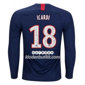 Paris Saint-Germain ICARDI 18 Hjemme Fotballdrakt 2019-2020 Langermet